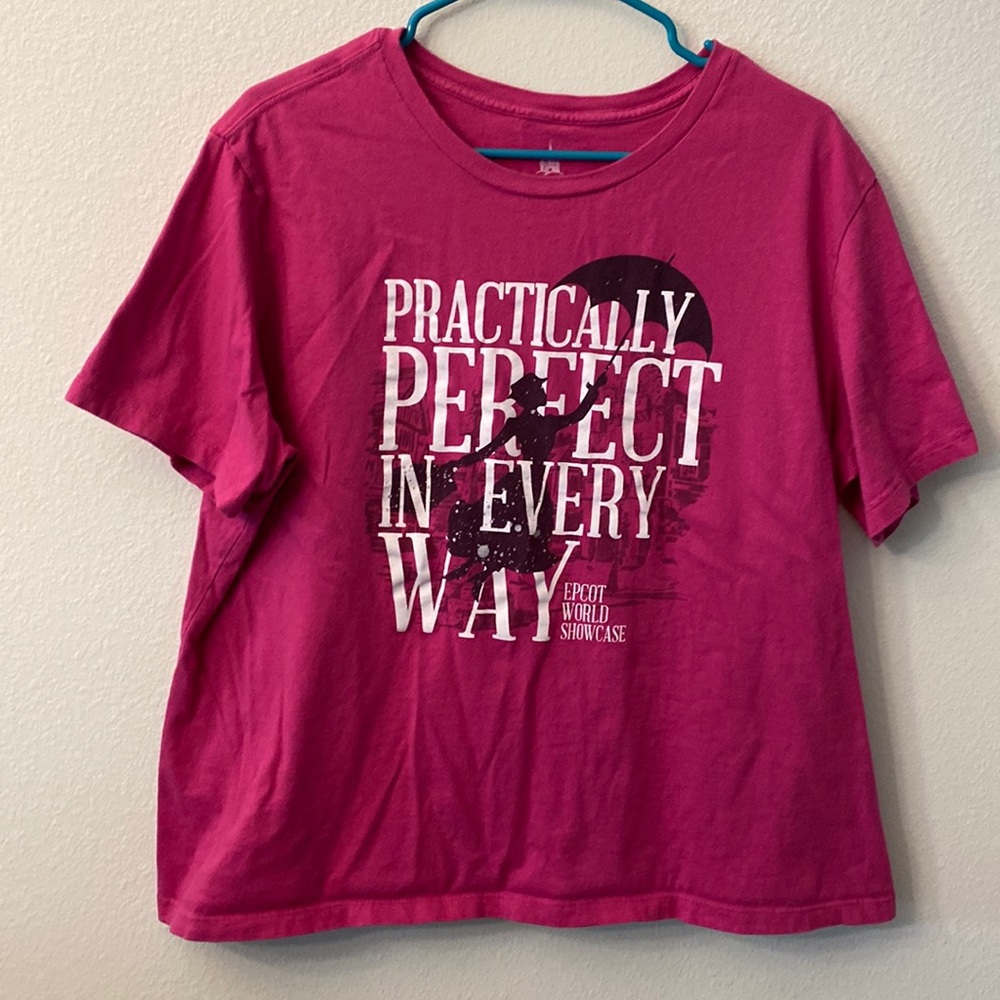 Disney Parks Mary Poppins Tee Shirt. Practically Perfect in every way. Size XXL.